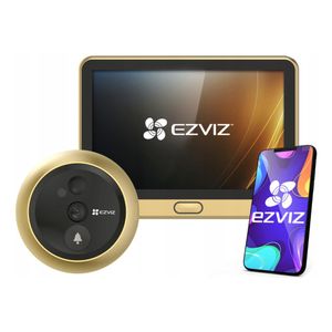 Olho Magico Ezviz, CS-DP2C-R100-6E2WPFB-GD