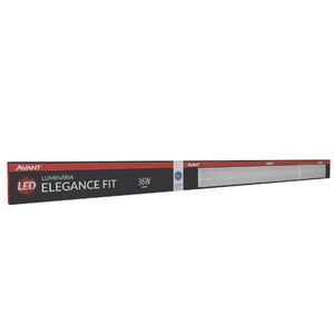 LUMINARIA LED AVANT TUBULAR ELEGANCE SOBR, FIT 2160, BRANCO 6500K, 36W, BIV