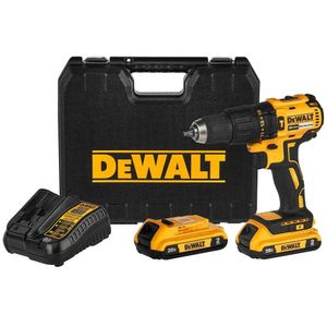 PARAF/FURADEIRA DE IMPACTO DEWALT 1/2POL 20V BATERIA 2.0AH - DCD7781D2BR