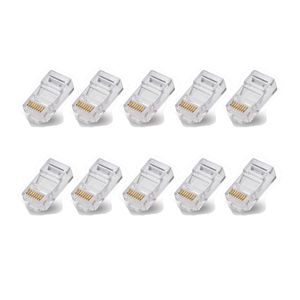 CONECTOR RJ45 CAT5E 10 UN FC FONTES - FCRJ45N