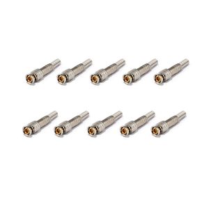CONECTOR BNC PRIME MOLA PARAFUSO 10 UN FC FONTES, 6MM - FCBNCPPN