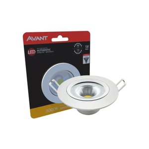 SPOT LED AUTHENTIC AVANT, 400-EMB-QUA, AMARELA 3000K, 5W, BIV