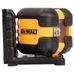 NIVEL LASER VERMELHO DEWALT LINHAS 1V1H - DW08802