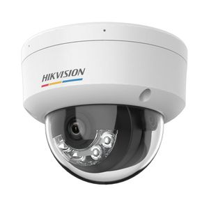 CÂMERA IP DOME HIKVISION DS-2CD1147G2H-LIU, 4MP, 2.8MM, 30M IR, IP67 - HÍBRIDA