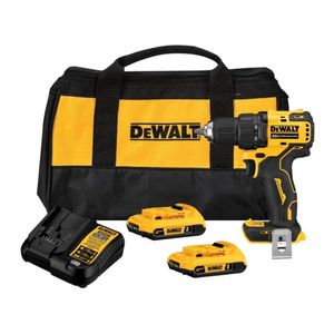 KIT PARAF/FURADEIRA ATOMIC DEWALT 1/2POL 127V - DCD709D2-BR