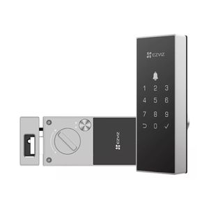FECHADURA SOBREPOR EZVIZ DL03 - WI-FI 2.4GHZ CS-DL03-R100-WP-GR - CZ