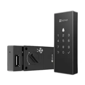 FECHADURA SOBREPOR WI-FI  EZVIZ DL03 2.4GHZ - CS-DL03-R100-WP-BK - PT