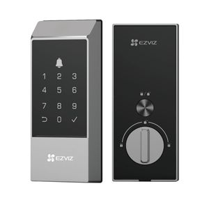 FECHADURA INTELIGENTE WI-FI EZVIZ DL04 - CS-DL04-R100-WP-GR(M) - CZ