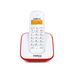 TELEFONE SEM FIO DIGITAL INTELBRAS, VERMELHO, TS 3110 - 4123101