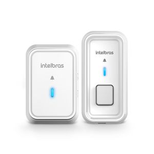 CAMPAINHA SEM FIO INTELBRAS, COM BATERIA, BRANCO, CIB 101 - 4522001