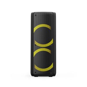 CAIXA DE SOM PULSEBOX, LED, 600W, BLUETOOTH, AUX/USB/SD - SP504